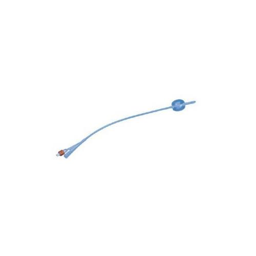 DYN D11488 BX/10 FOLEY CATHETER 2-WAY COUDE-TIP 28FR 30cc SILICONE-COATED LARGE SMOOTH EYES STERILE LATEX DISPOSABLE (4968)