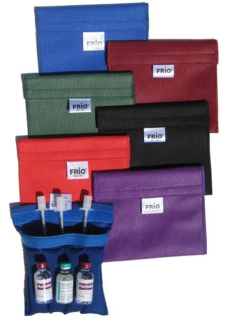 FRIO 1130XS EA/1 FRIO X-SMALL INSULIN COOLING CASE (COLORS: RED, BLUE, BURGUNDY, GREEN, BLACK, PURPLE)