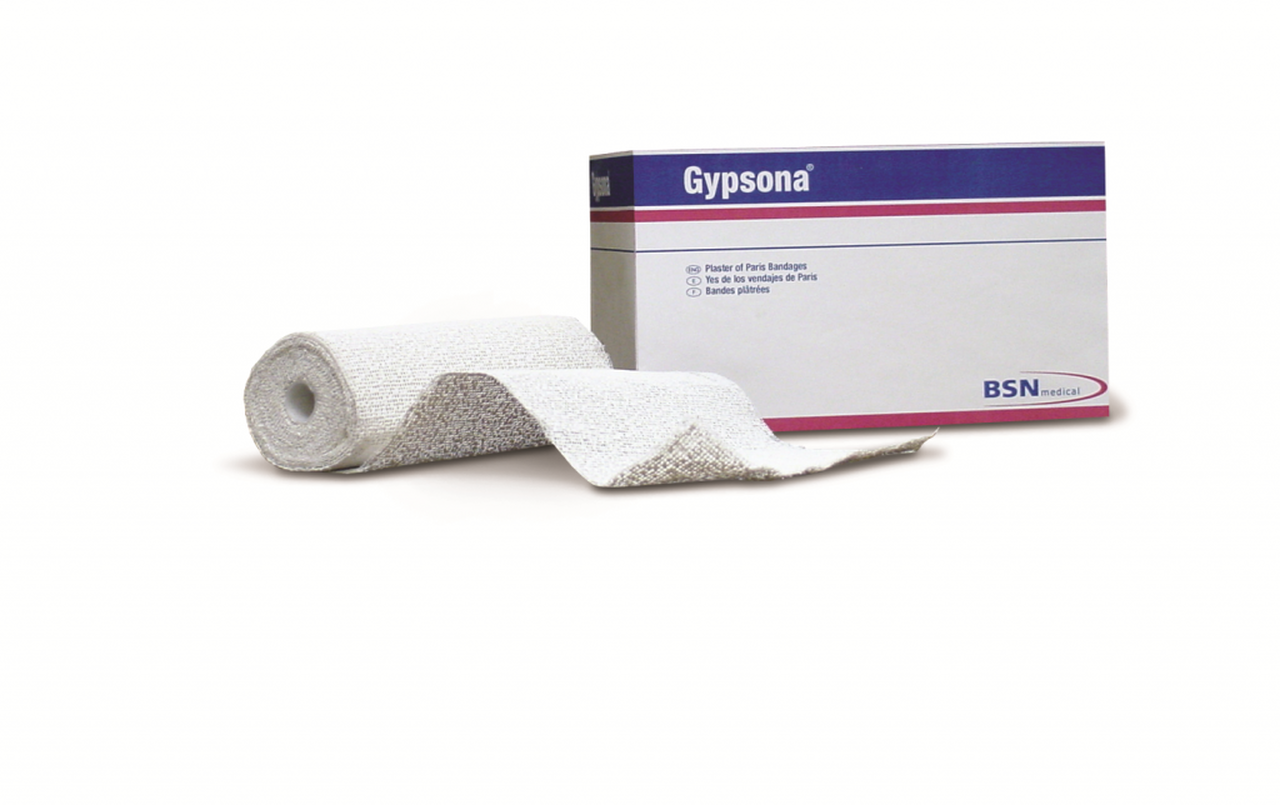 Gypsona Plaster Of Paris Bandage 15cm X 2.7m, Extra Fast Setting (2 Minutes) - Box Of 12 - Home Health Store Inc