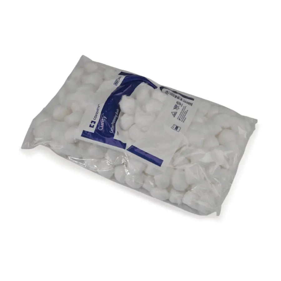 KND 2601 BAG/200 CURITY COTTON PREPPING BALLS, SIZE LARGE