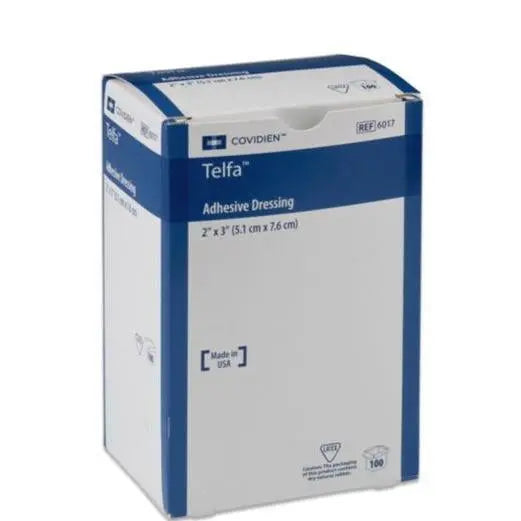 KND 7643 BX/100 TELFA OUCHLESS ADHERENT DRESSING 3IN X 4IN