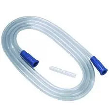 KND 8888301515 (CS50) EA/1 ARGYLE STERILE SURGICAL SUCTION TUBING WITH MOLDED CONNECTOR 5MMX 1.8M 6IN
