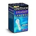LFS 020-432 BX/100 ONE TOUCH ULTRASOFT LANCETS, 28G