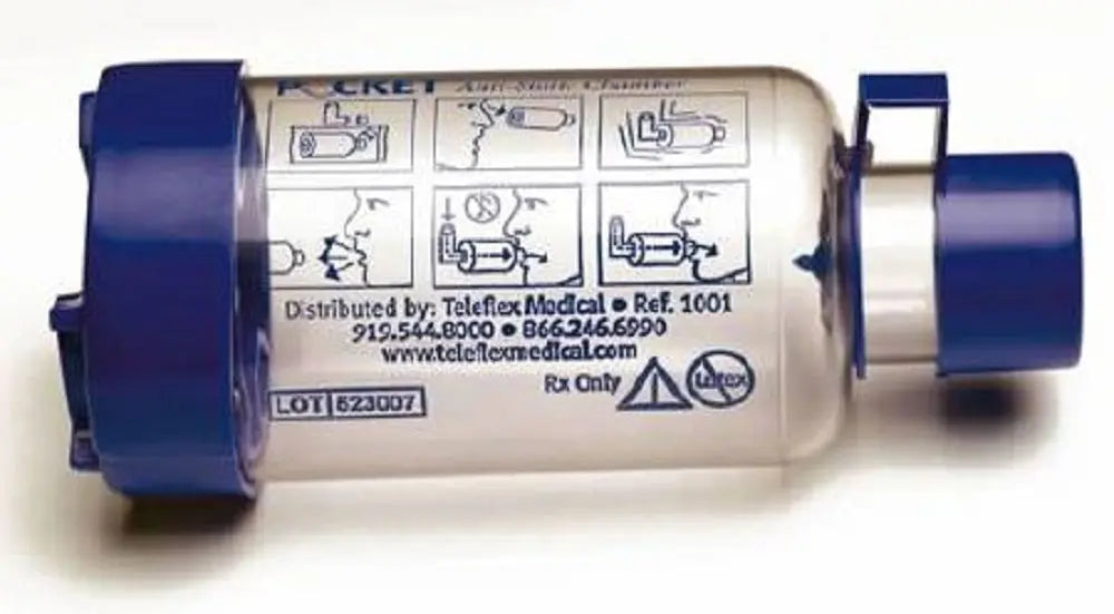 Cs/10 Teleflex Aerosol Pocket Chamber, 22mm Mouthpiece - Home Health Store Inc