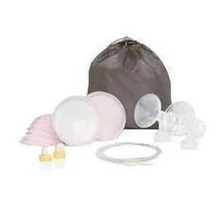 ML 87250 EA/1 MEDELA PUMP IN STYLE ADVANCED DOUBLE PUMPING KIT (SHIELDS, PADS, VALVES, TUBING, CONNECTORS & DRAWSTRING BAG)