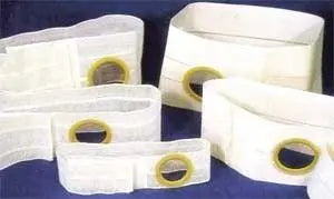 NUH 6463-T EA/1 NU-FORM COOL COMFORT 9" SUPPORT BELT XL (41-47") LEFT-SIDE 3 1/2" OPENING 1 1/2" FROM BOTTOM WHITE (NON-RETURNABLE)