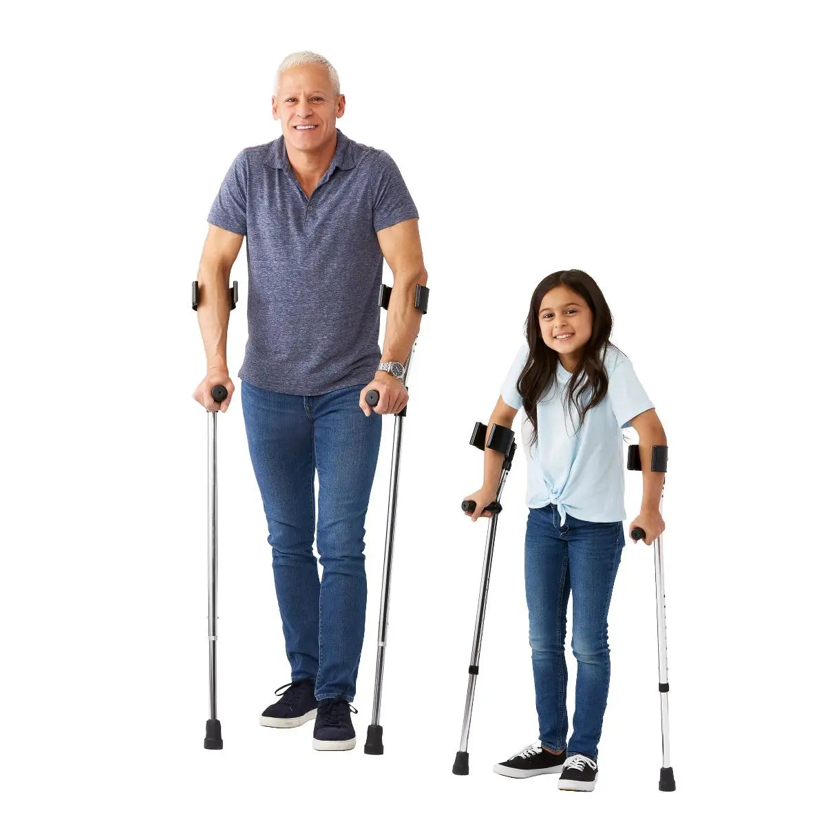 1/Pr Guardian Forearm Crutches, Adult