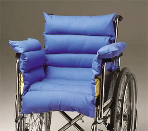 SOU 31-252 EA/1 WHEELCHAIR SEAT CUSHION, SEAT/BACK/SIDES, SILICONE PAD WITH COTTON COVER
