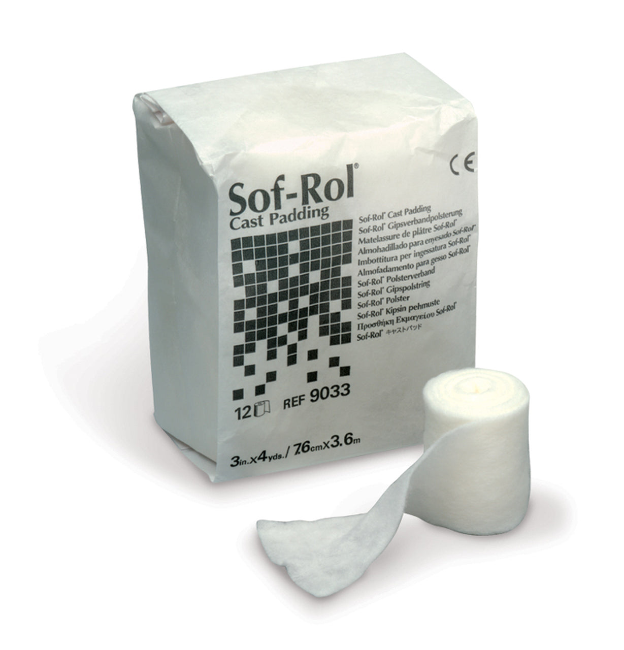 Bg/12 Sof-Rol Synthetic Cast Padding 10cm X 3.6m
