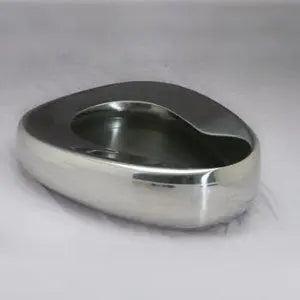 VOL 89010 EA/1 CONVENTIONAL ADULT BEDPAN 14IN, STAINLESS STEEL