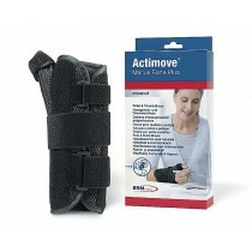 Actimove Manus Forte Plus Wrist Thumb Brace Lg-Xl, Left , Black - Ea/1 - Home Health Store Inc