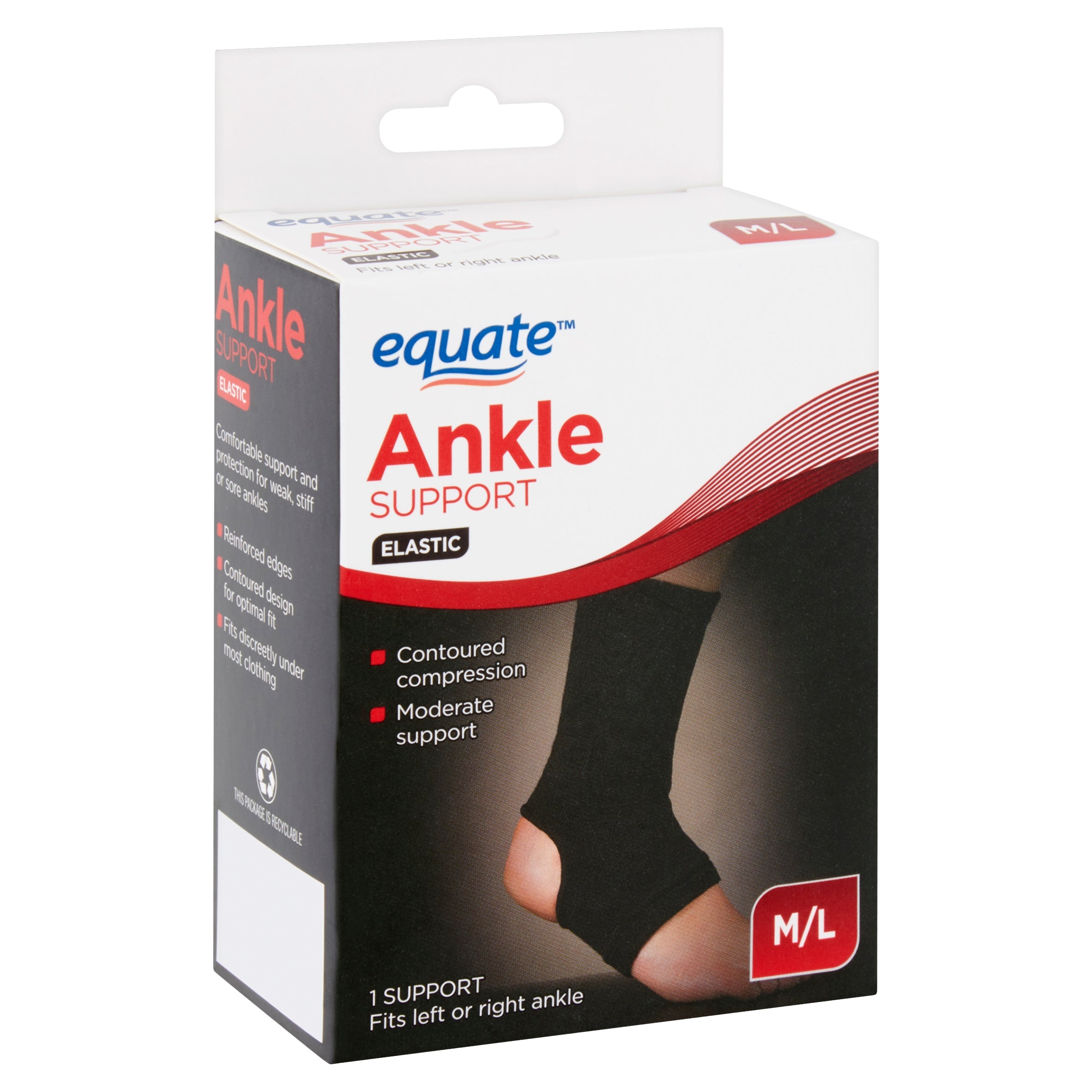 Ankle Support Charcoal X-Large - Ea/1 - Home Health Store Inc