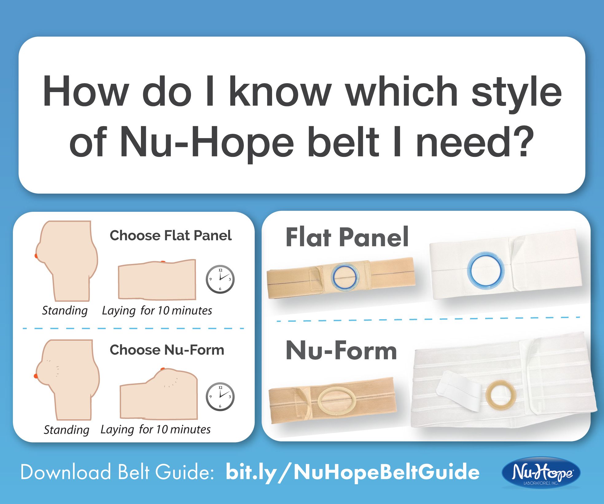 Nu Hope Hernia Belt, 5" Centered, Oval Opening, White, Xx-Large - Home Health Store Inc