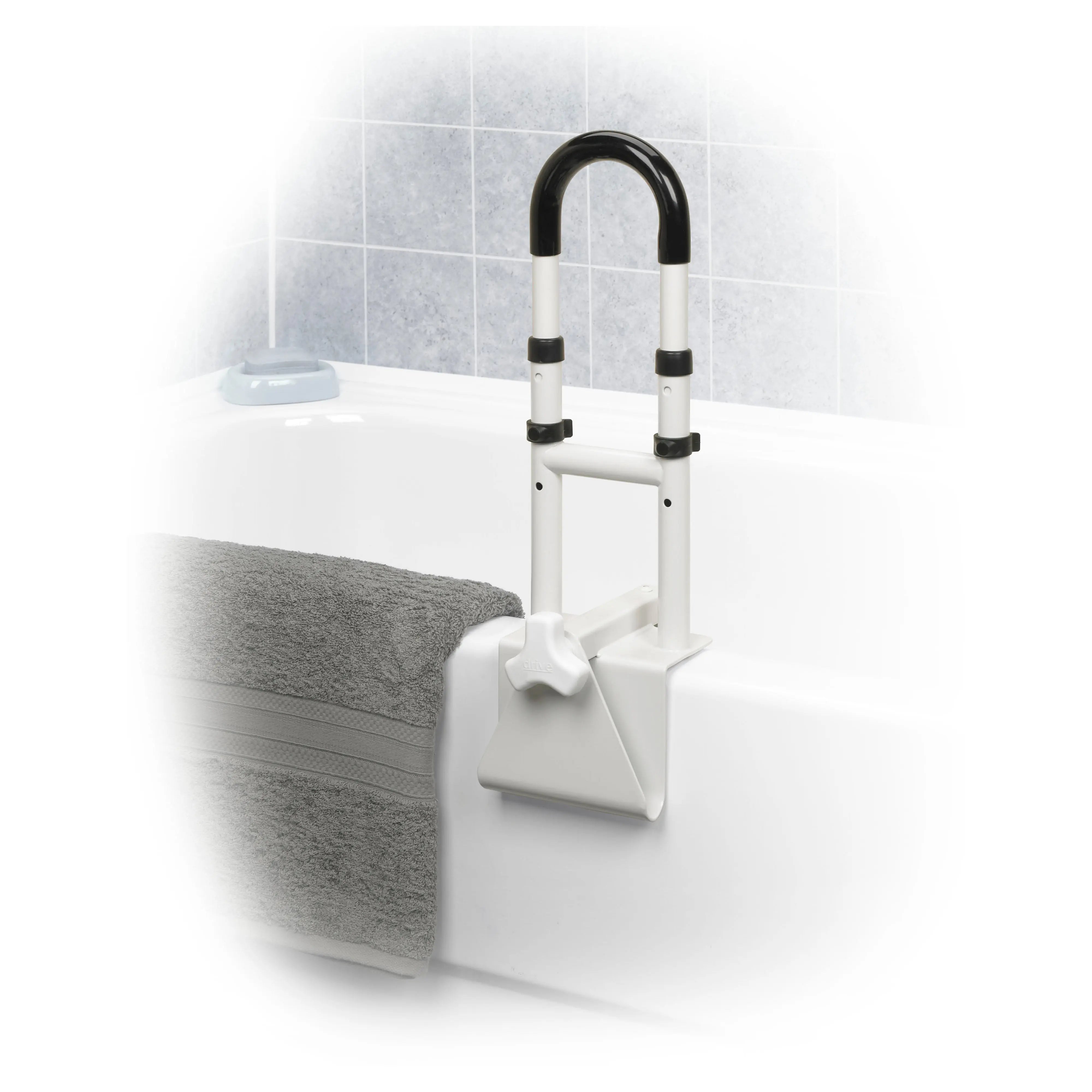 Adjustable Height Bathtub Grab Bar Safety Rail - Home Health Store Inc