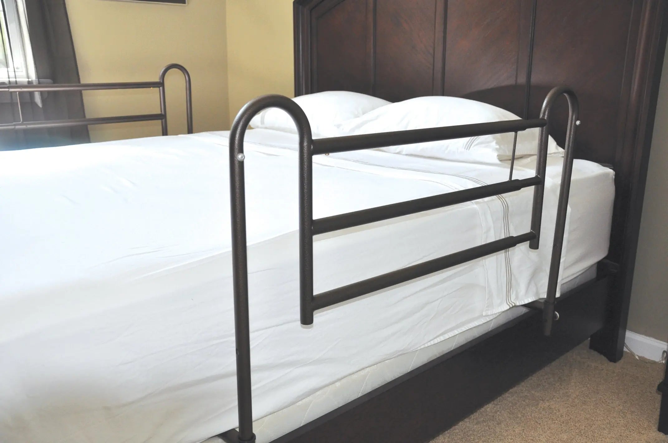 Home Bed Style Adjustable Length Bed Rails - Home Health Store Inc
