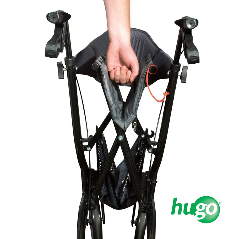 Explore Side-Fold Rollator Rolling Walker with Seat, Backrest and Folding Basket - Home Health Store Inc