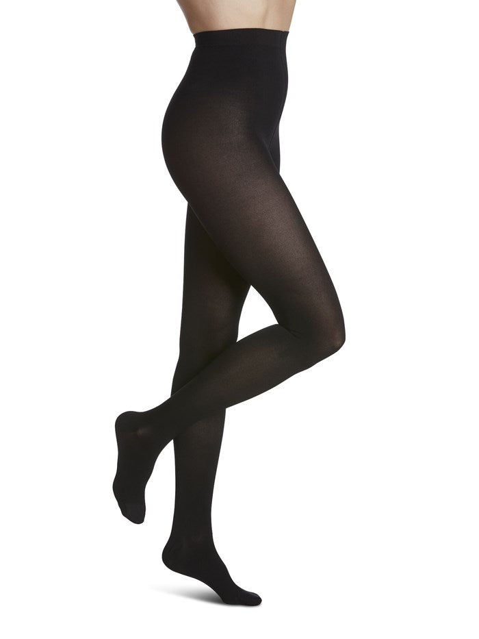 Black opaque pantyhose online