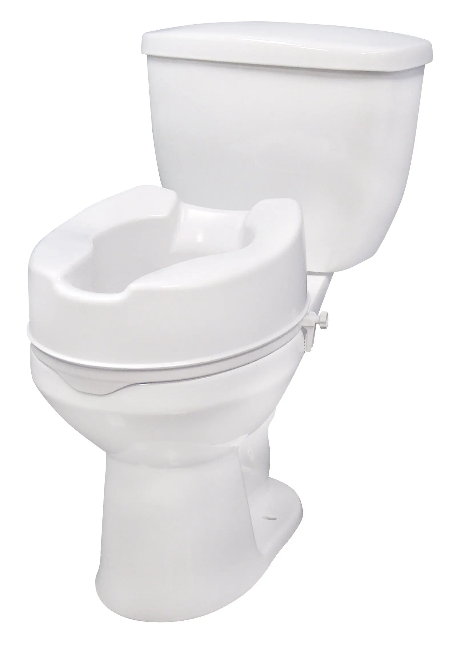 Raised Toilet Seat with Lock, Standard Seat - Home Health Store Inc