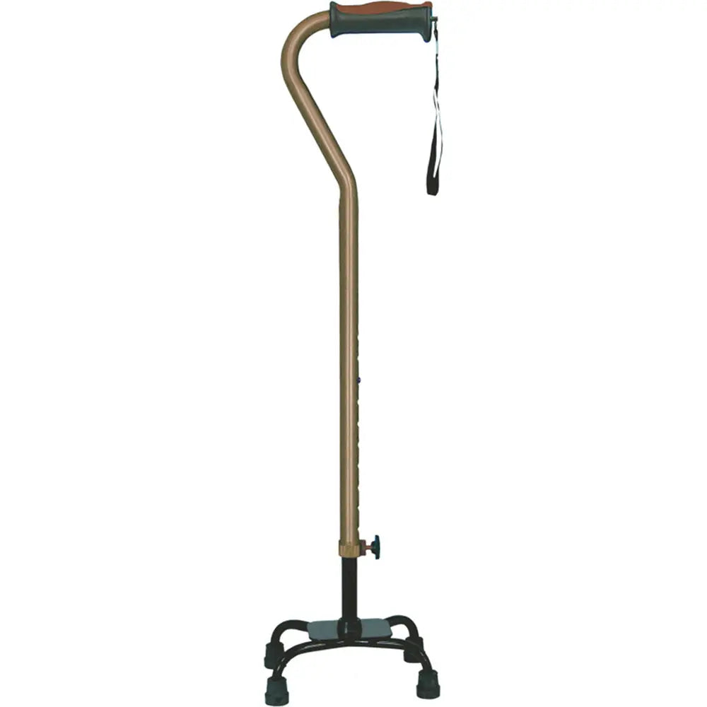 Adjustable Quad Cane for Right or Left Hand Use, Small Base - Home Health Store Inc