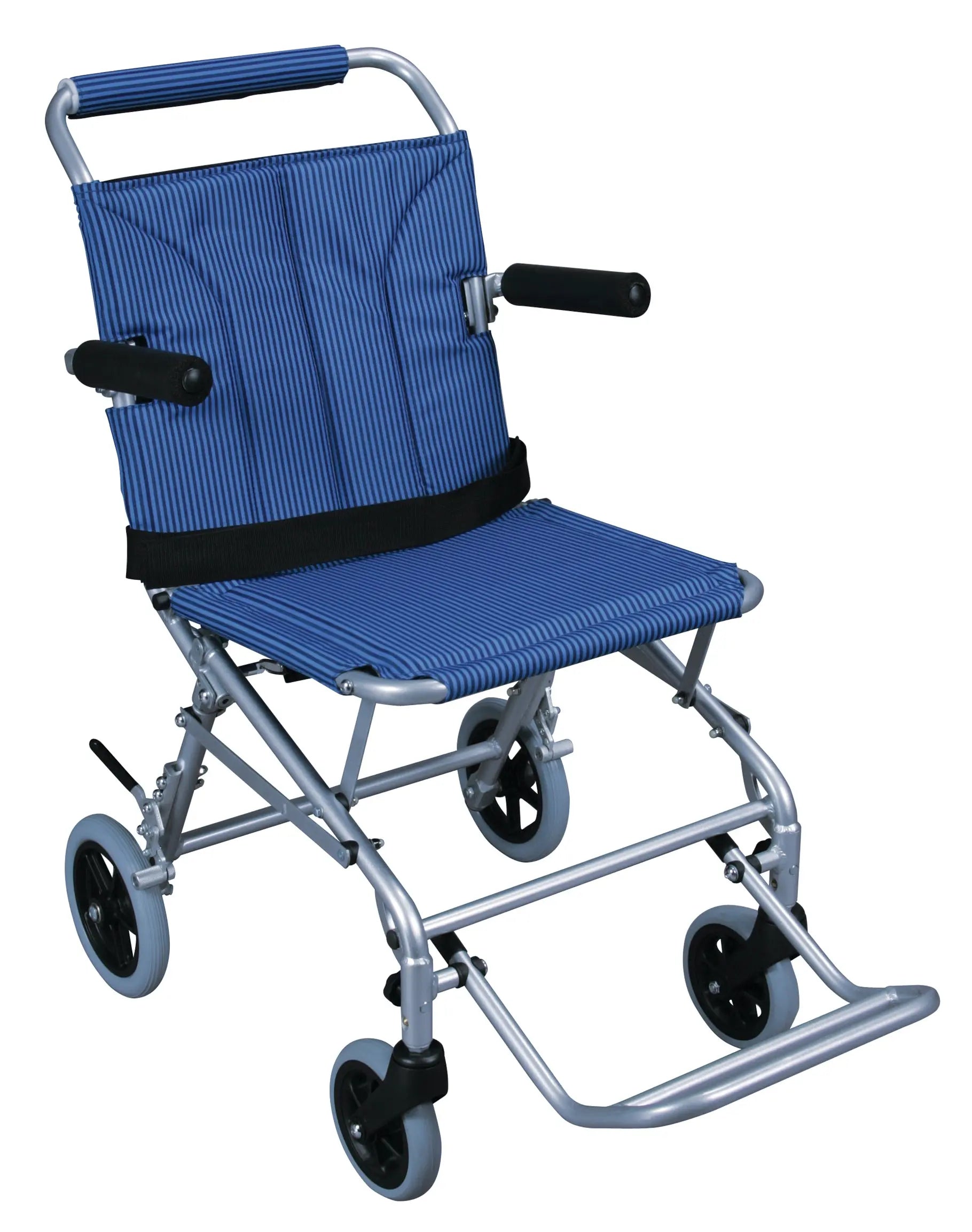 Super Light Folding Transport Wheelchair with Carry Bag - Home Health Store Inc