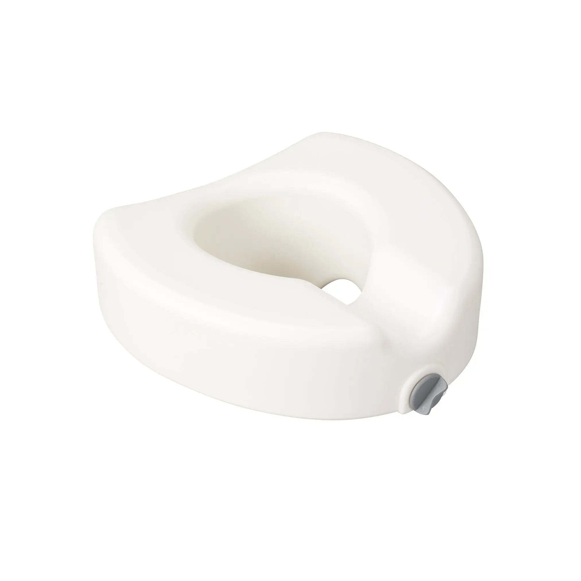 Premium Plastic Raised Toilet Seat with Lock, Elongated - Home Health Store Inc