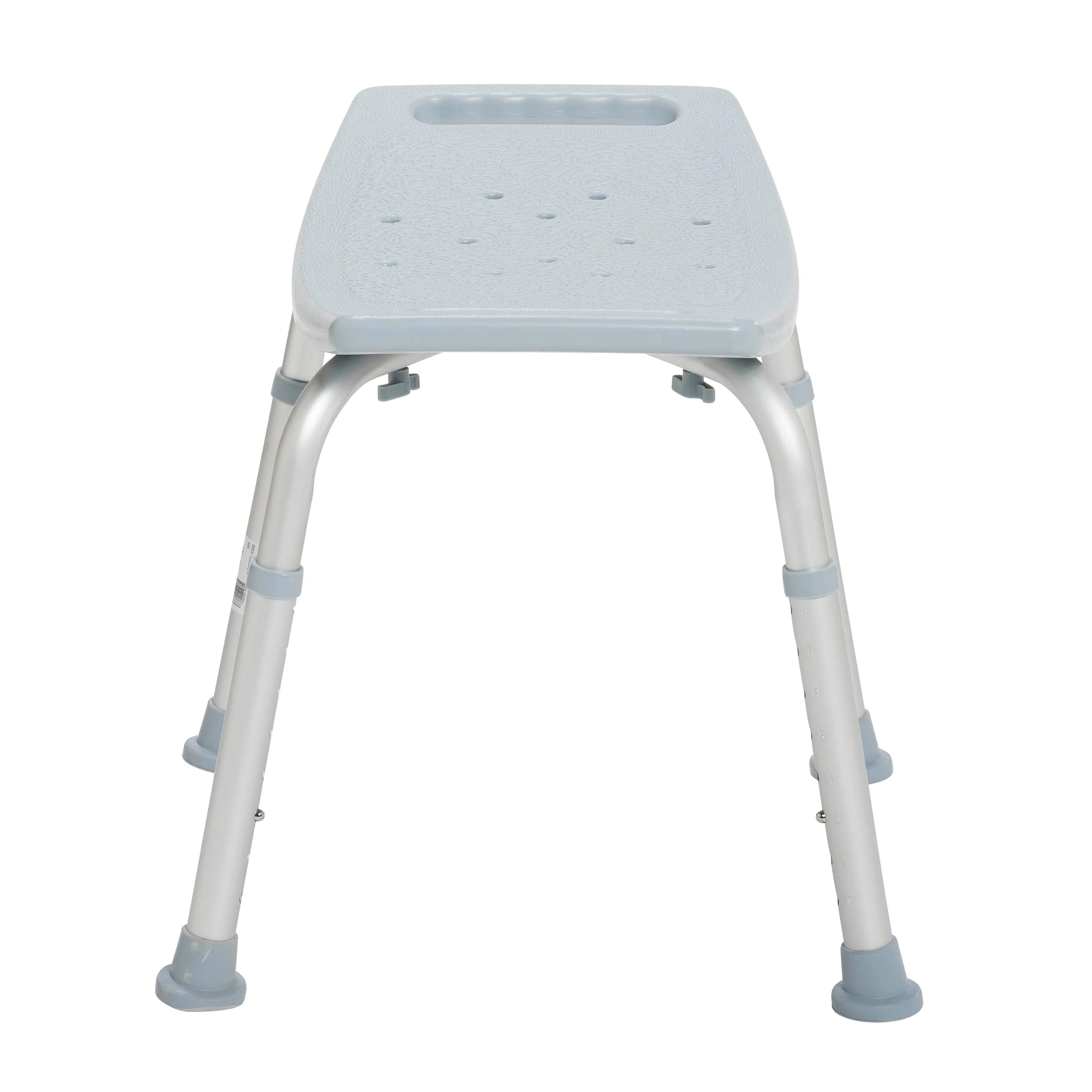 Drive Medical Bathroom Safety Shower Tub Bench Chair with Back Gray