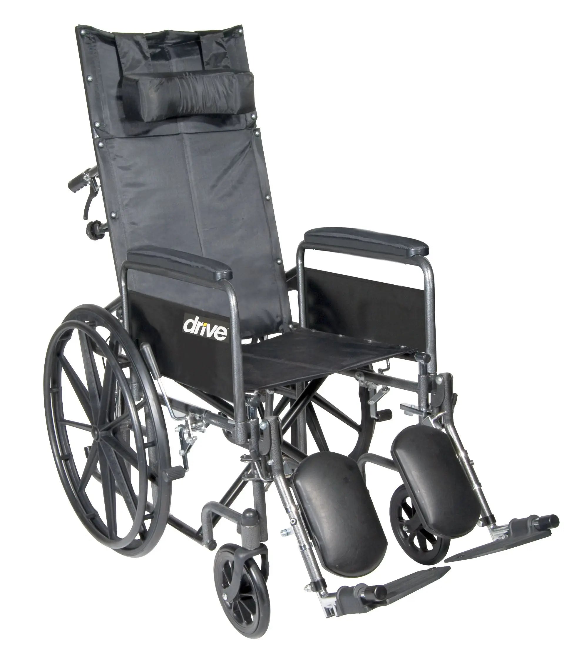 Silver Sport Reclining Wheelchair with Elevating Leg Rests - Home Health Store Inc