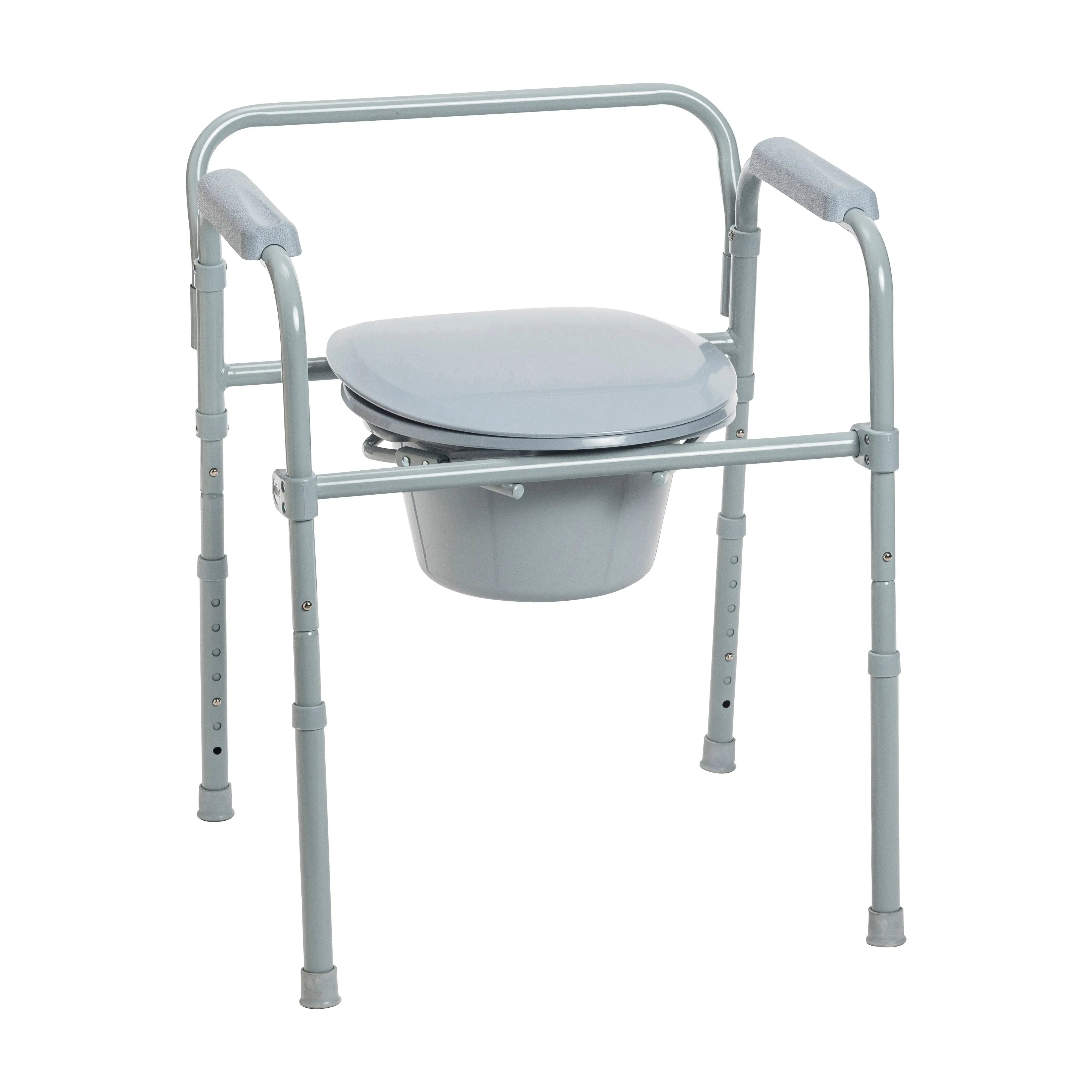 Steel Folding Frame Commode - Home Health Store Inc