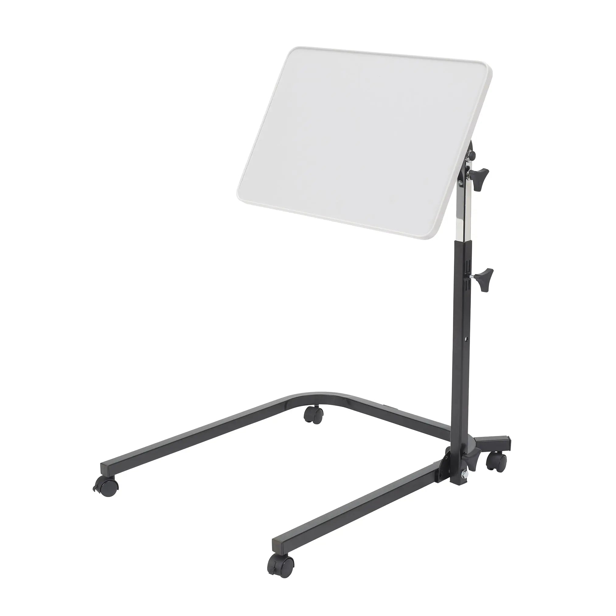 Pivot and Tilt Adjustable Overbed Table Tray