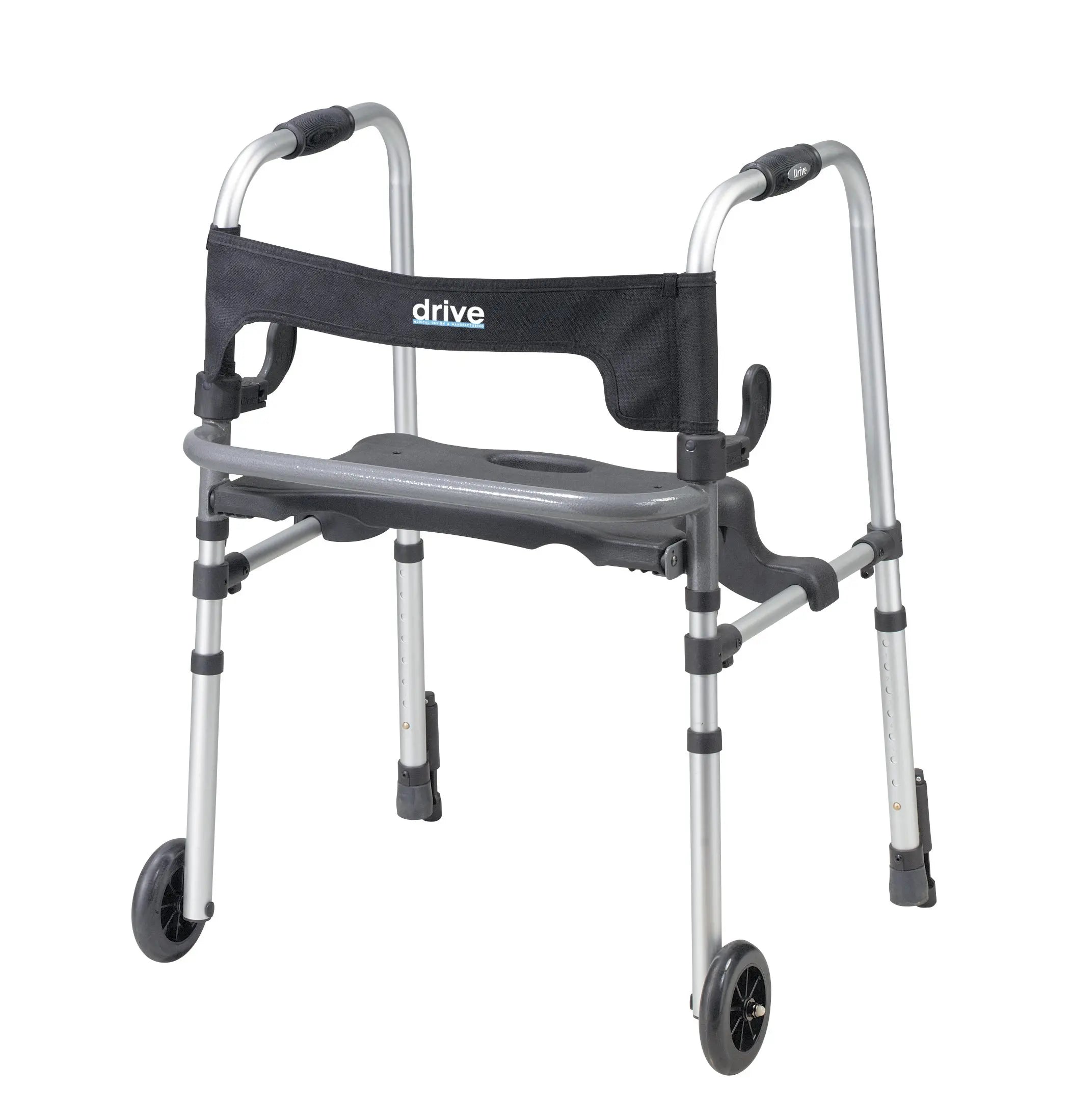 Clever Lite LS Walker Rollator with Seat and Push Down Brakes - Home Health Store Inc