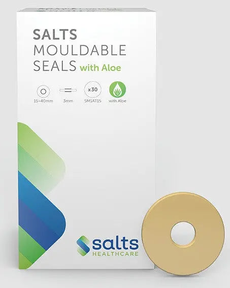 Salts Mouldable Seals, Size Large 1mm With Aloe - Box Of 10 - Home Health Store Inc