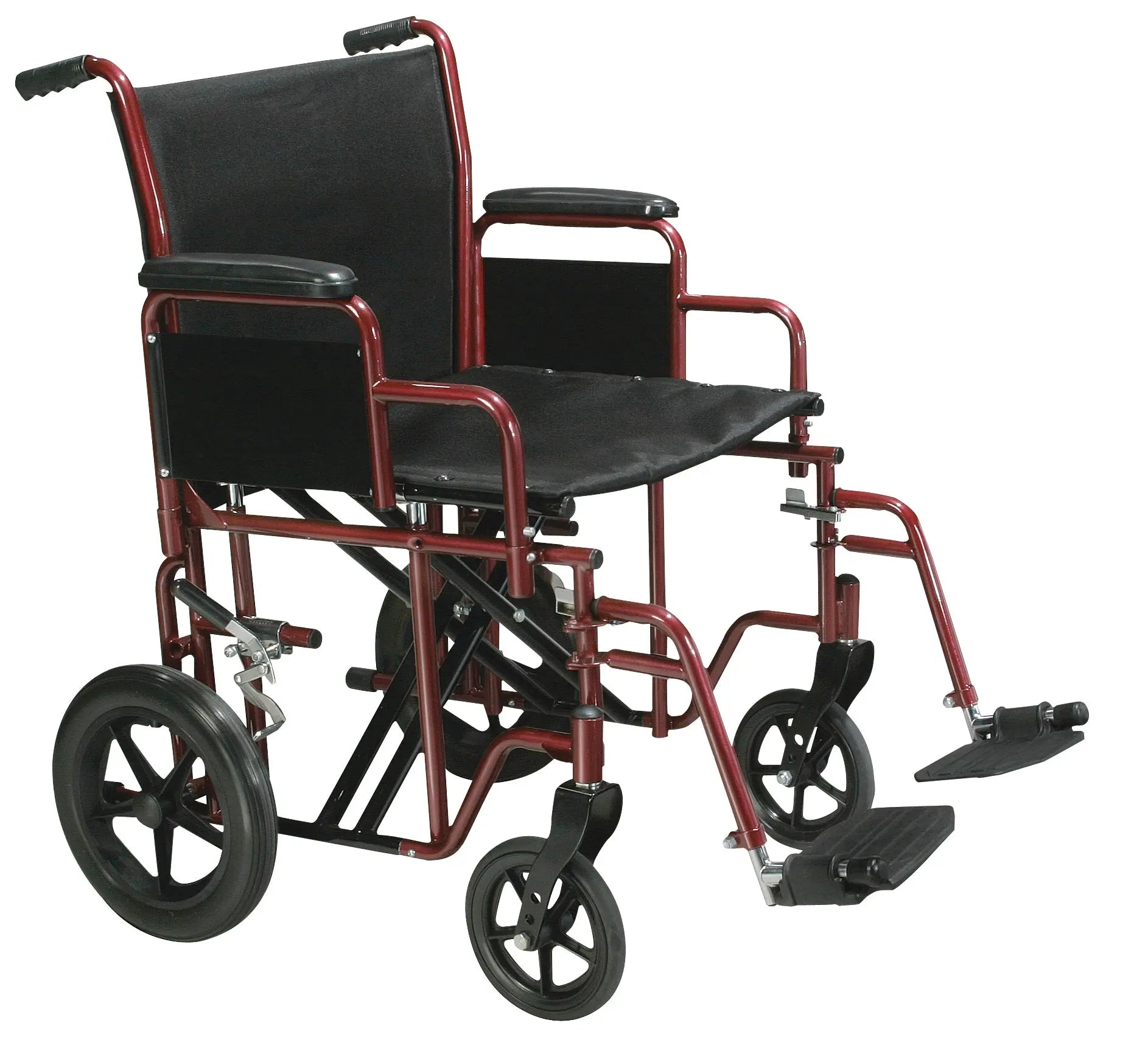 Bariatric Heavy Duty Transport Wheelchair with Swing Away Footrest - Home Health Store Inc