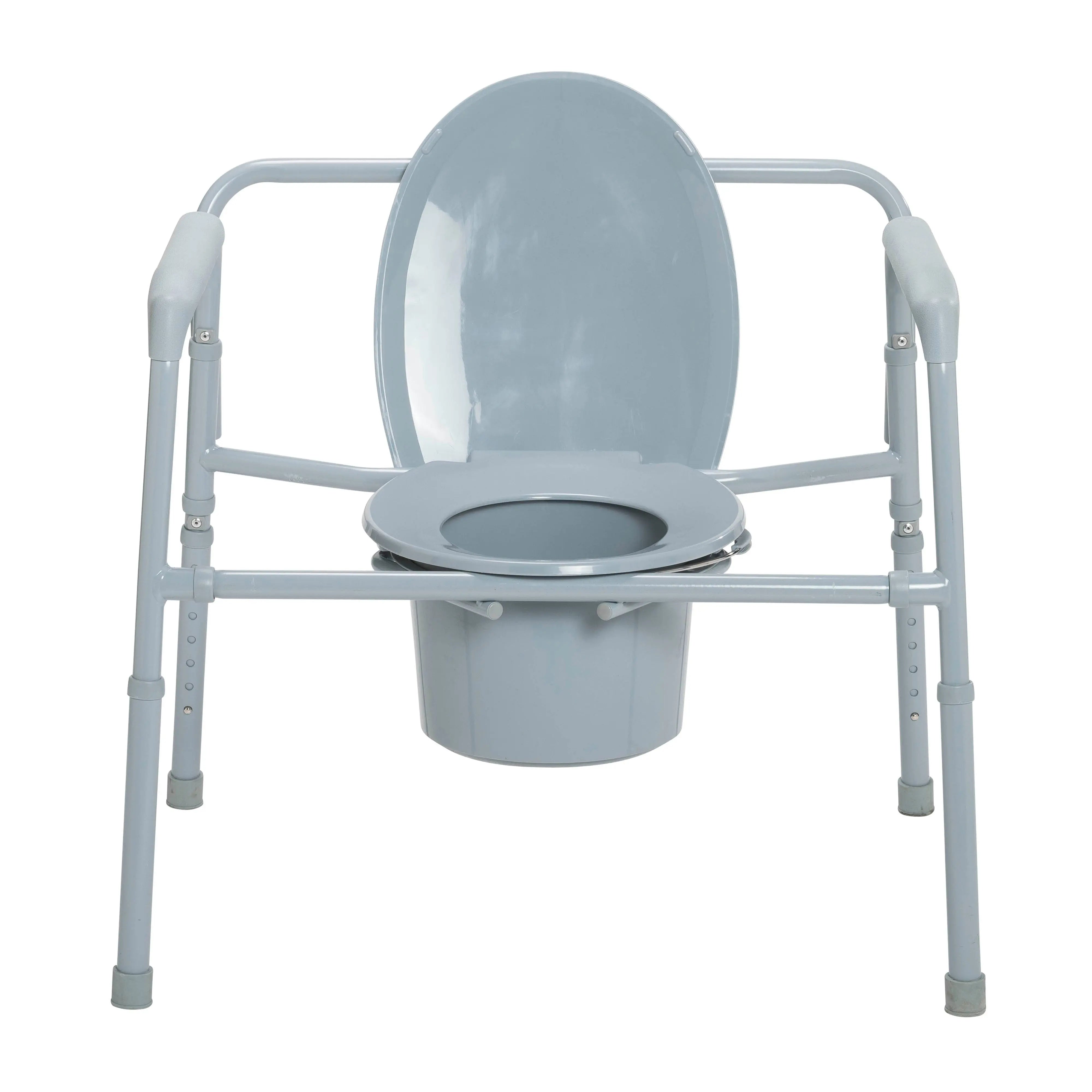 Heavy Duty Bariatric Folding Bedside Commode Seat - Home Health Store Inc
