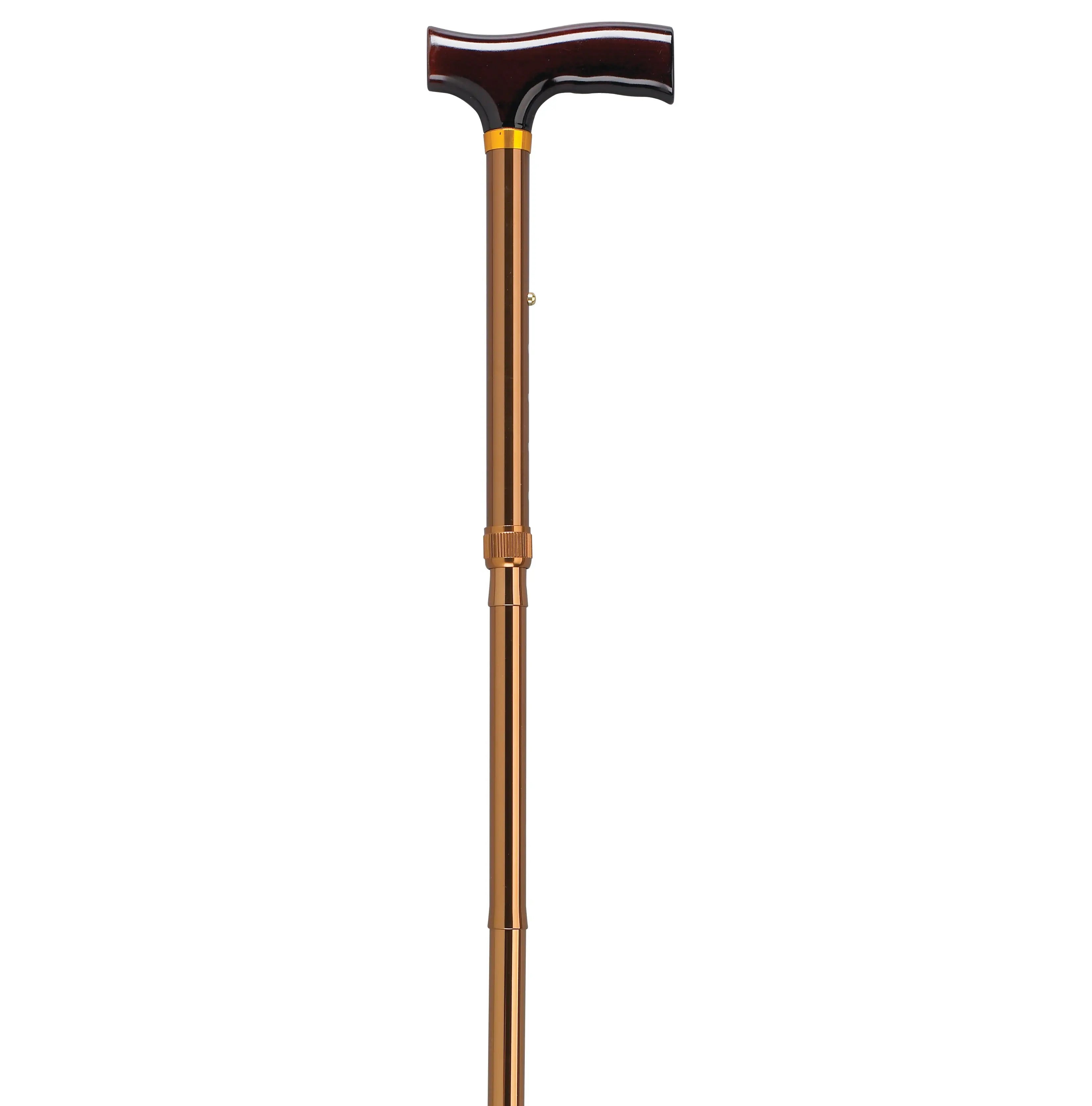 Lightweight Adjustable Folding Cane with T Handle - Home Health Store Inc