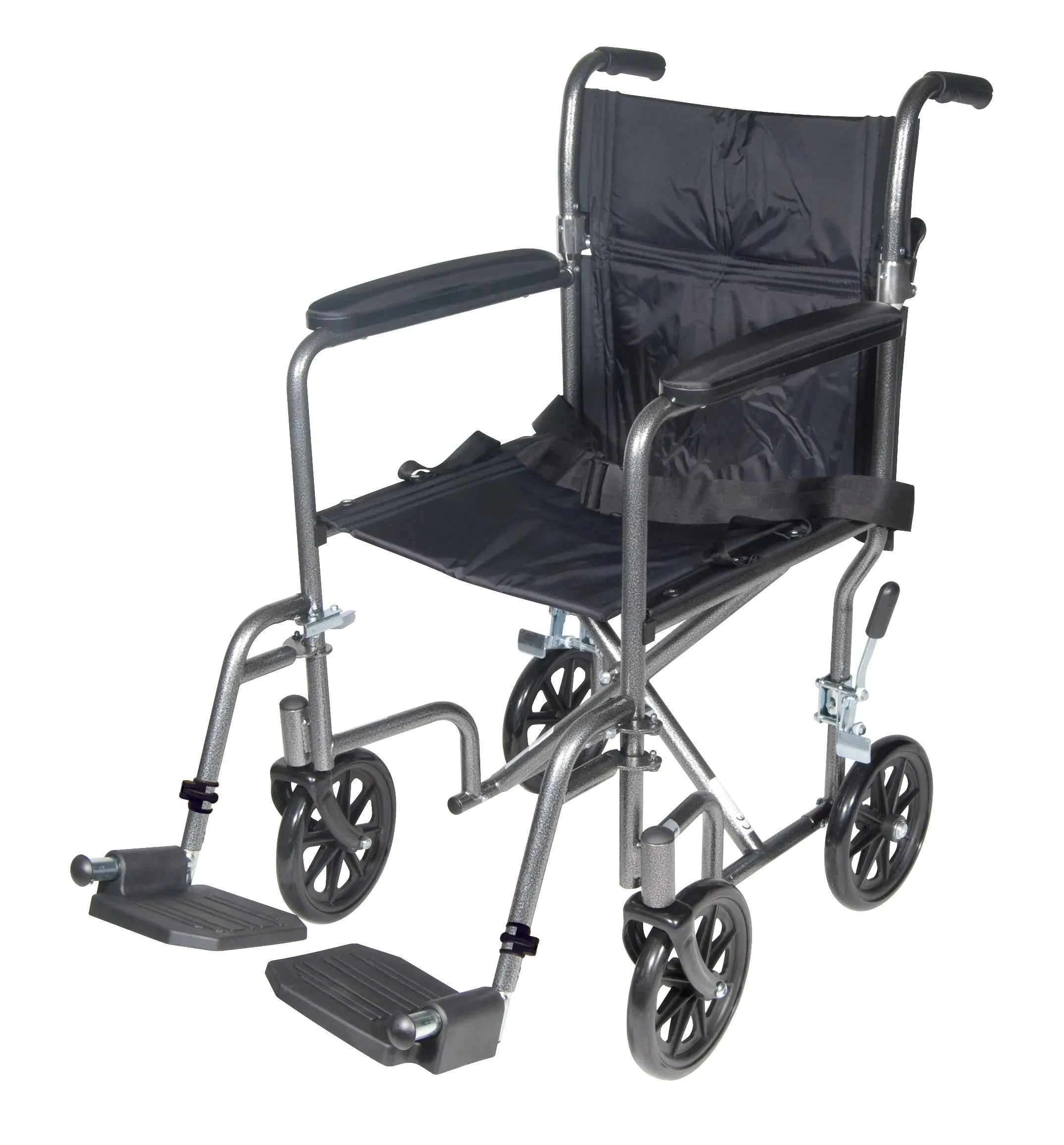 Lightweight Steel Transport Wheelchair - Home Health Store Inc