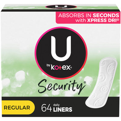 U by Kotex Barely There Liners, Thong, Light Absorbency, Unscented