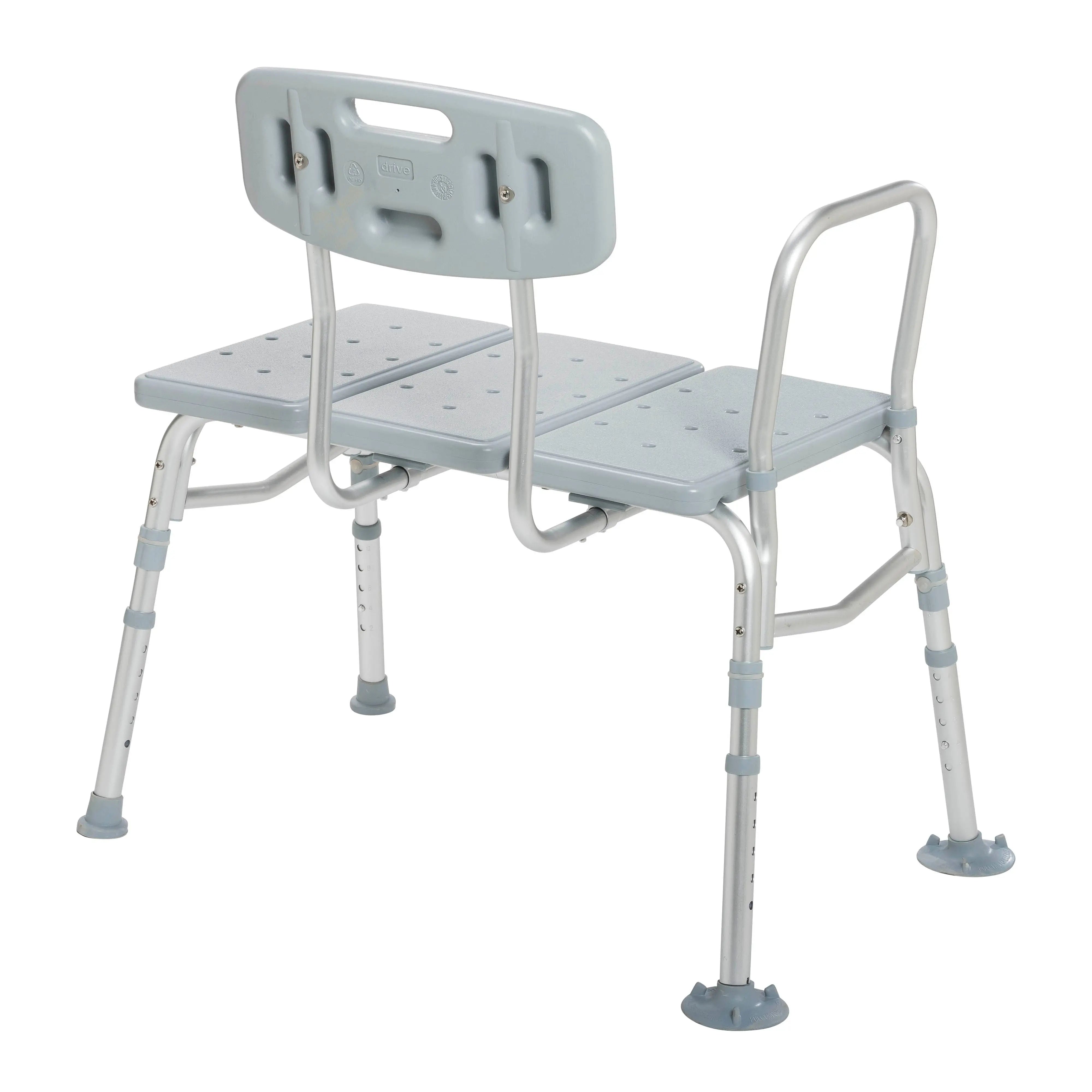 Plastic Transfer Bench with Adjustable Backrest - Home Health Store Inc