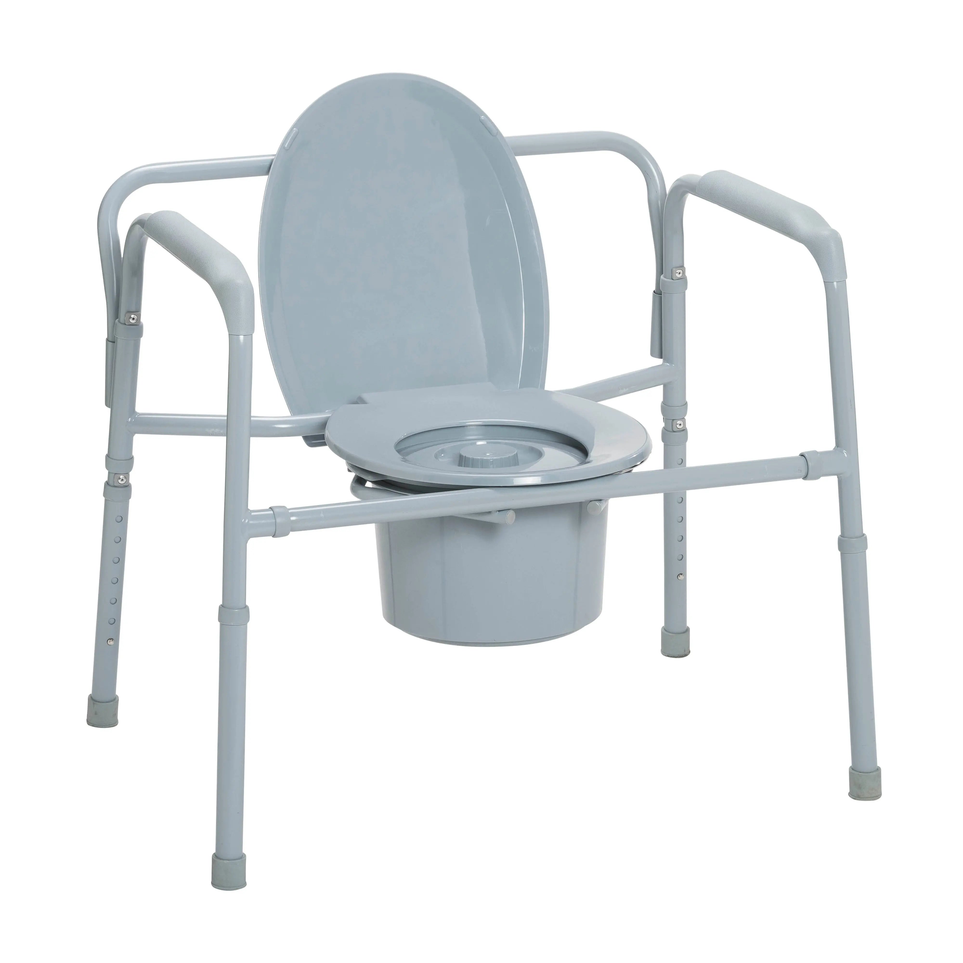 Heavy Duty Bariatric Folding Bedside Commode Seat